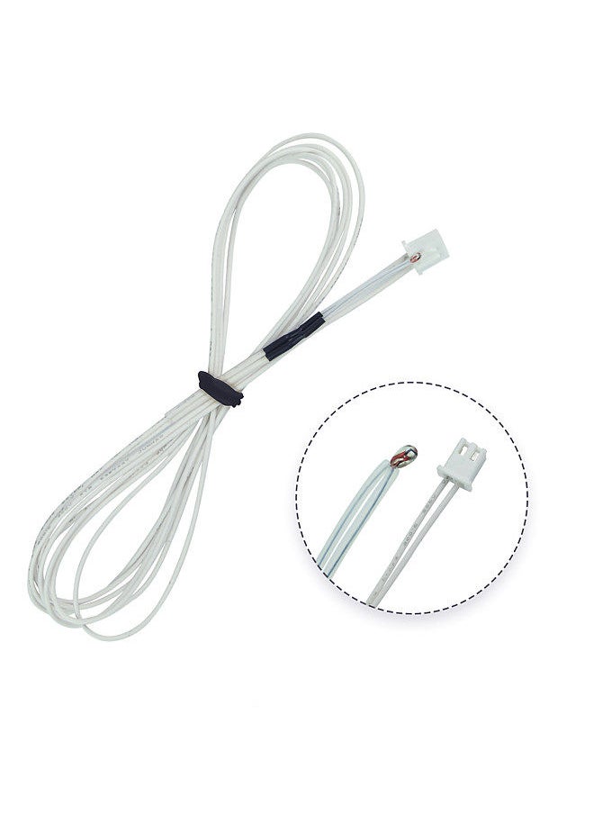 Generic - 3D Printer NTC 3950 Thermistors Temp Sensor NTC3950 100K ohm Compatible for Creality 3 Mega 3D Printer Heatbed or Hot End Extruder 1Meter(39.3in) 5PCS - Image 1