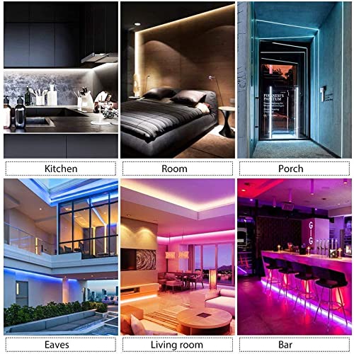 The Purple Tree LED Neon Light Rope, Waterproof Outdoor Flexible Light with Connector, 120LED/M Silicone Light for Diwali, Christmas, Indoor Outdoor Decoration (Sky Blue, 5 Meter) - Image 4