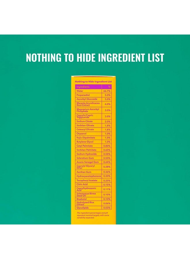 سيروم فيتامين سي من جود موليكلز مع أوريزانول - سيروم للوجه لبشرة مشدودة وشبابية - إنتاج الكولاجين، ومكافحة الشيخوخة، وإصلاح البشرة - Image 4