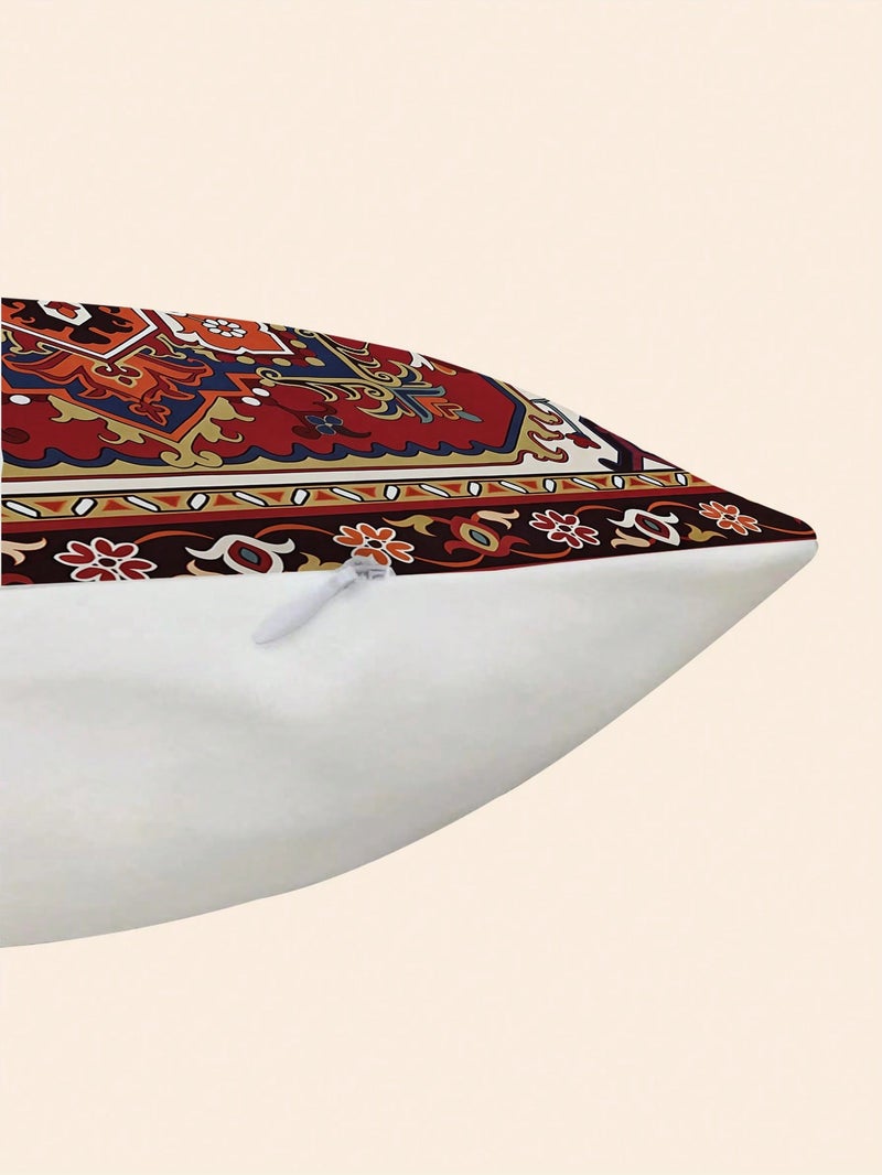 Ramadan Decorations Cushion Cover Set 2 PCS 45 x 45 cm Traditional Oriental Design - Image 5