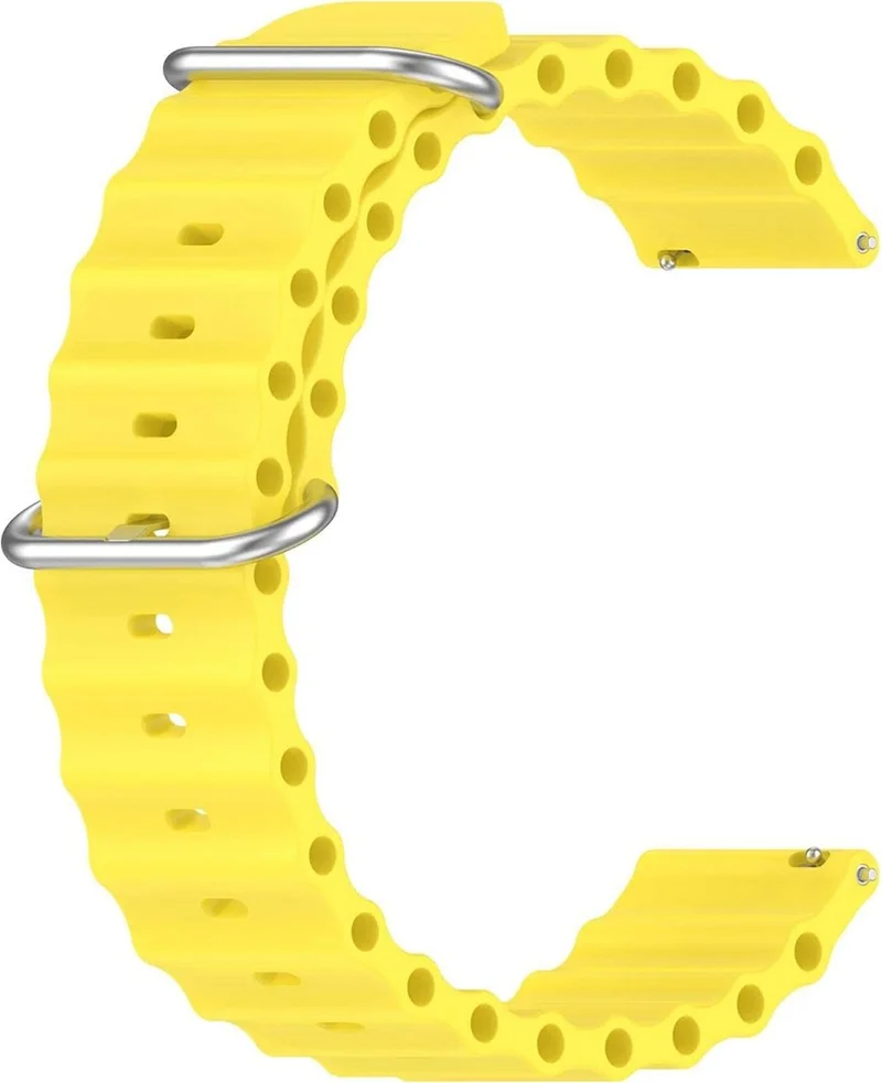 Forzacase Ocean Corrugated Silicone Band Strap For Amazfit Gtr 2/2e 47MM - FC143