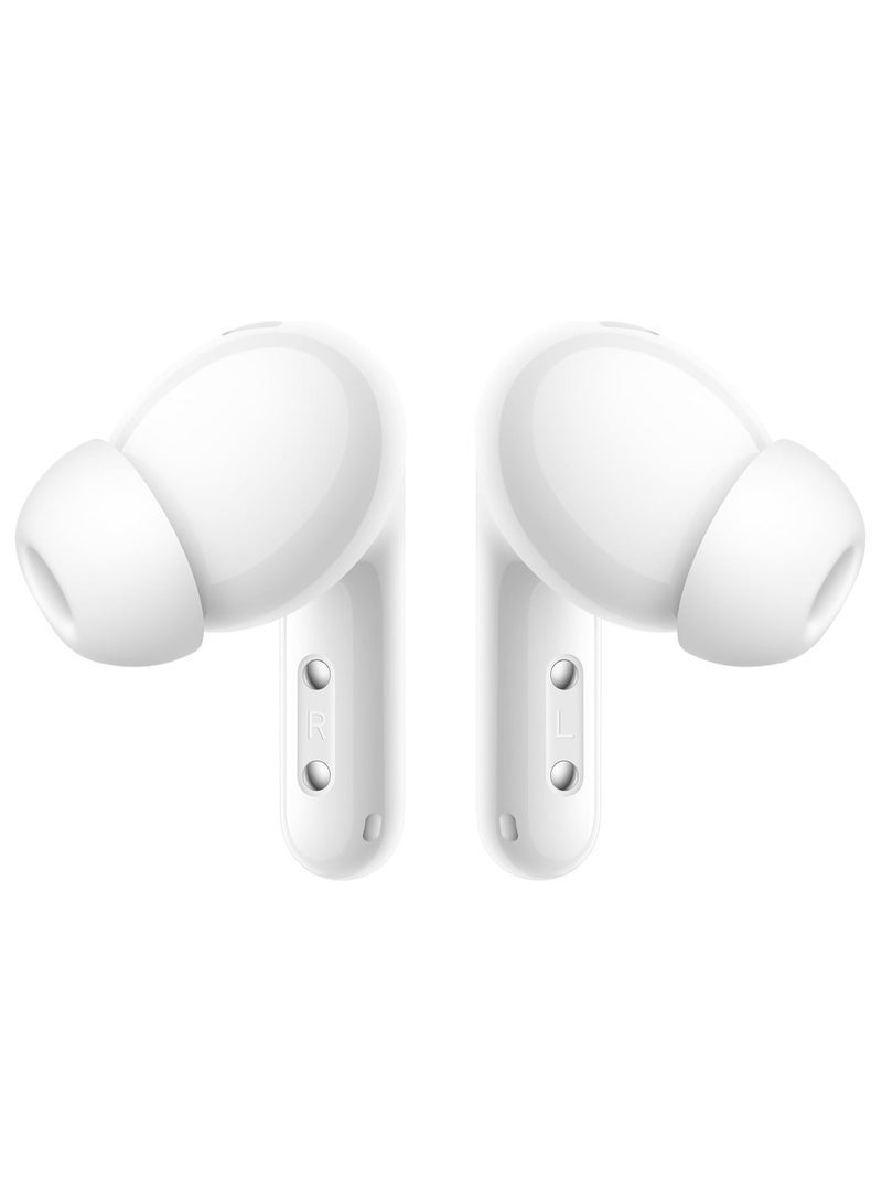 Mi Home Buds 6 | Dual-driver Hi-Fi sound | Up to 49dB and 2kHz ANC | 2 MIC AI noise reduction | Up to 42h battery life with case | IP54 Cloud White - Image 3