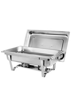 Cady One Buffet dish to serve and keep food hot, silver  - Image 1