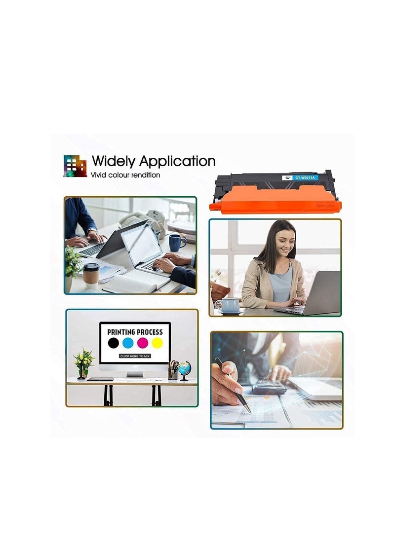 Terabyte C EXV 54 Yellow COMPATIBLE TONER with Chip Toner Cartridge Is Compatible with Canon Image Runner - IR Adv C3025 C3125 C3226 (C-EXV-54 Yellow) - Image 5