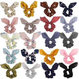 AOPRIE Chiffon Hair Bunny Ear Scrunchies with Bow  20Pcs Elegant Hair Elastics Ponytail Holders  Soft Hair Bands - pzsku/ZBD45498A01E94B796B86Z/45/_/1742913595/b49a67fa-2da8-433d-a8fb-6e009c8451a4