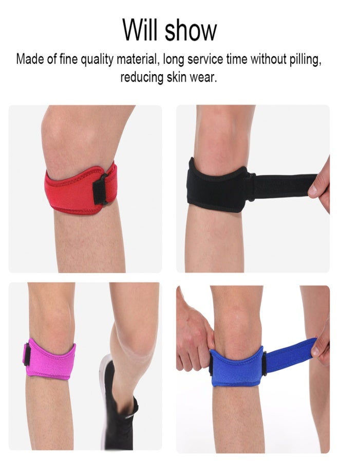 أولايكس واقي ركبة قابل للتعديل، واقي للركبة، دعامة للرضفة، دعم للركبة، مناسب للمشي لمسافات طويلة، كرة القدم، كرة السلة، الجري، الرياضة، أداة حماية للرضفة - Image 5