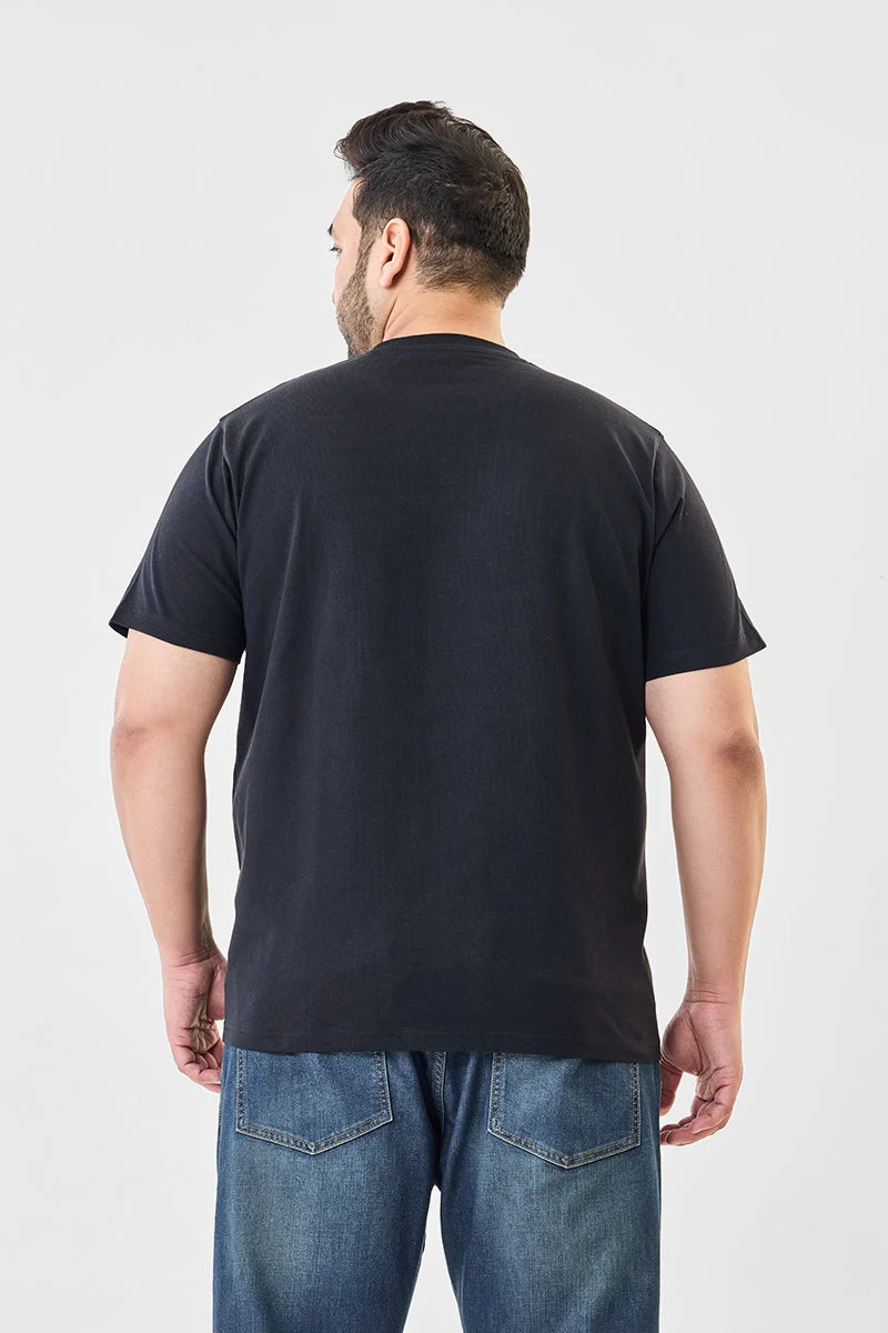 SNITCH  100% Cotton Graphic Plus Size T-Shirt for Men | Best Price UAE