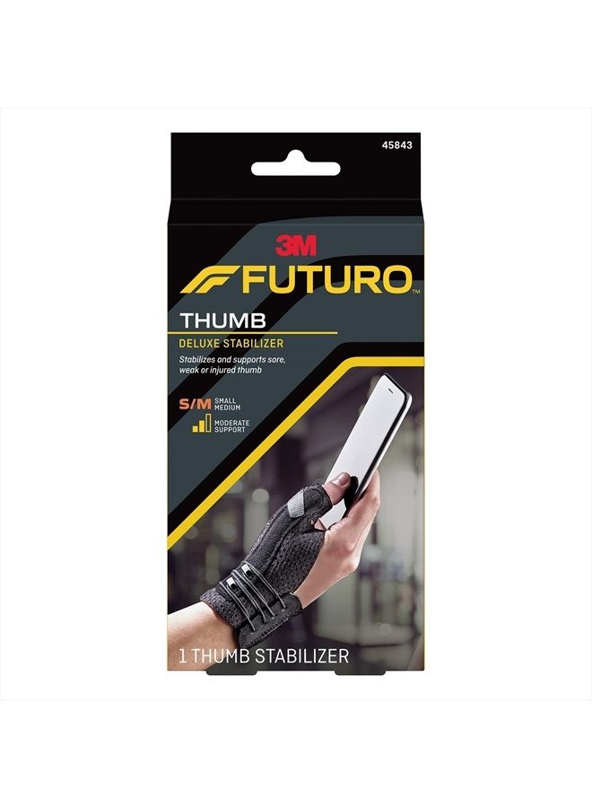 FUTURO 70005121614 مثبت إبهام فويترو ديلوكس، صغير/متوسط أسود - Image 1