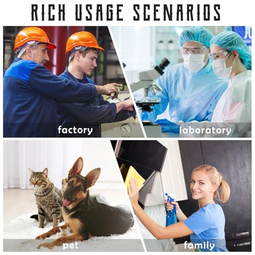 Hoolerry وسادات امتصاص الزيت من هوليري، وسادة مثقبة، ملحقات للمرآب، حصيرة امتصاص الماء، حصيرة تسرب الزيت لامتصاص وحماية المنزل والمرآب والقبو (100 قطعة، رمادي، 9.8 × 13 بوصة) - Image 3