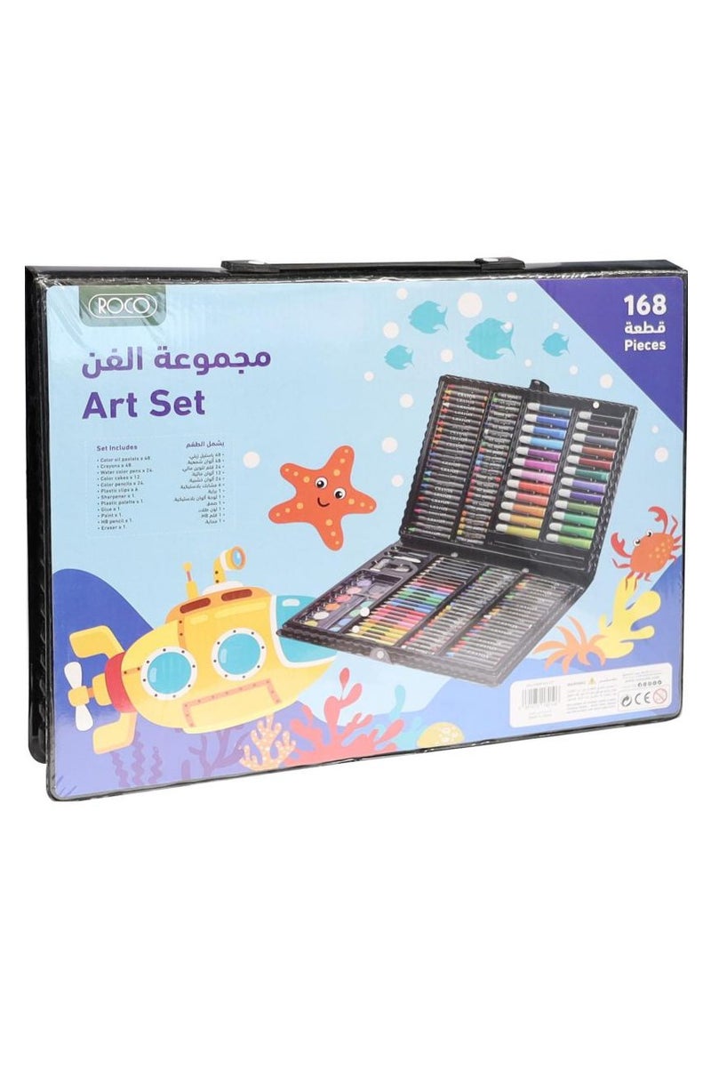 ROCO Carrying Case Set Color Accessory Set Black168 Pieces - Image 1