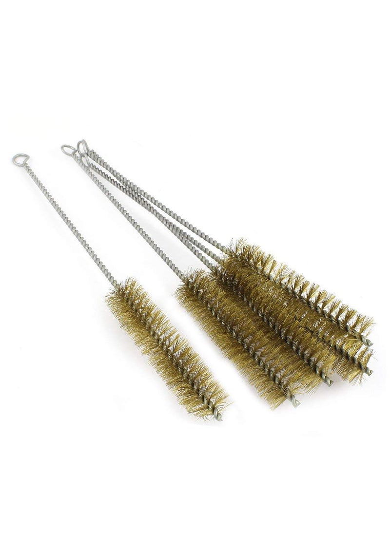 YXQ YXQ Tube Brush Brass Wire 30mm Bottle 126inch LongHandle Bristle Cleaning 6Pcs 