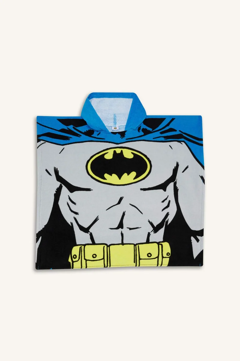 Defacto Boy Batman Cotton Poncho Towel