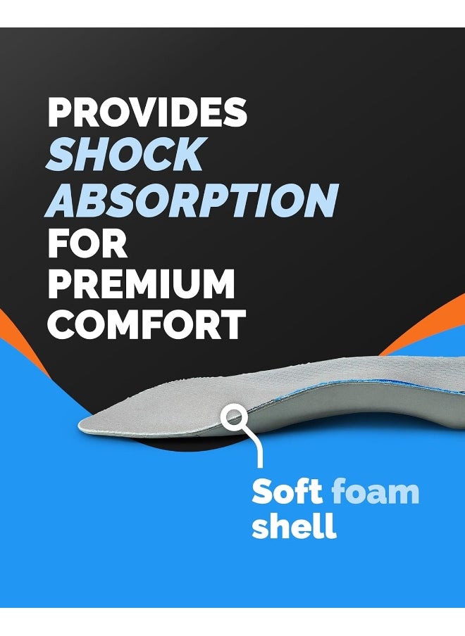 airplus - Plantar Fasciitis Orthotic Shoe Insole For Extra Cushioning And Pain Relief - Image 1