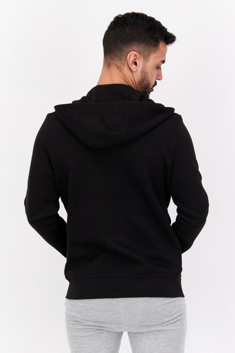 PUMA سويت شيرت بومّا × سكوديريا فيراري للرجال بأكمام طويلة وغطاء رأس، أسود - Image 4