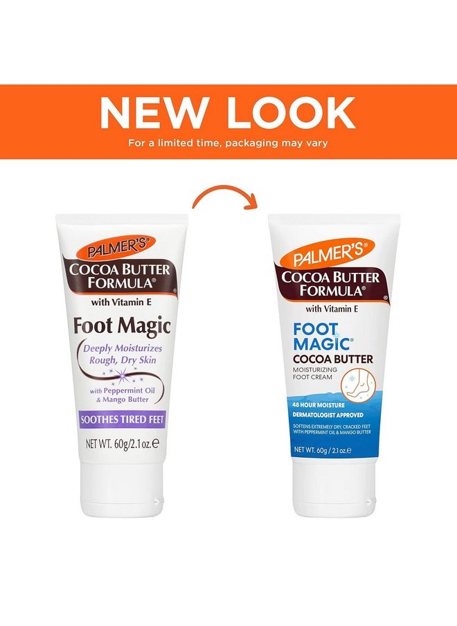PALMER'S - Cocoa Butter With Vitamin E Foot Magic, 2.1 Ounce - Image 1