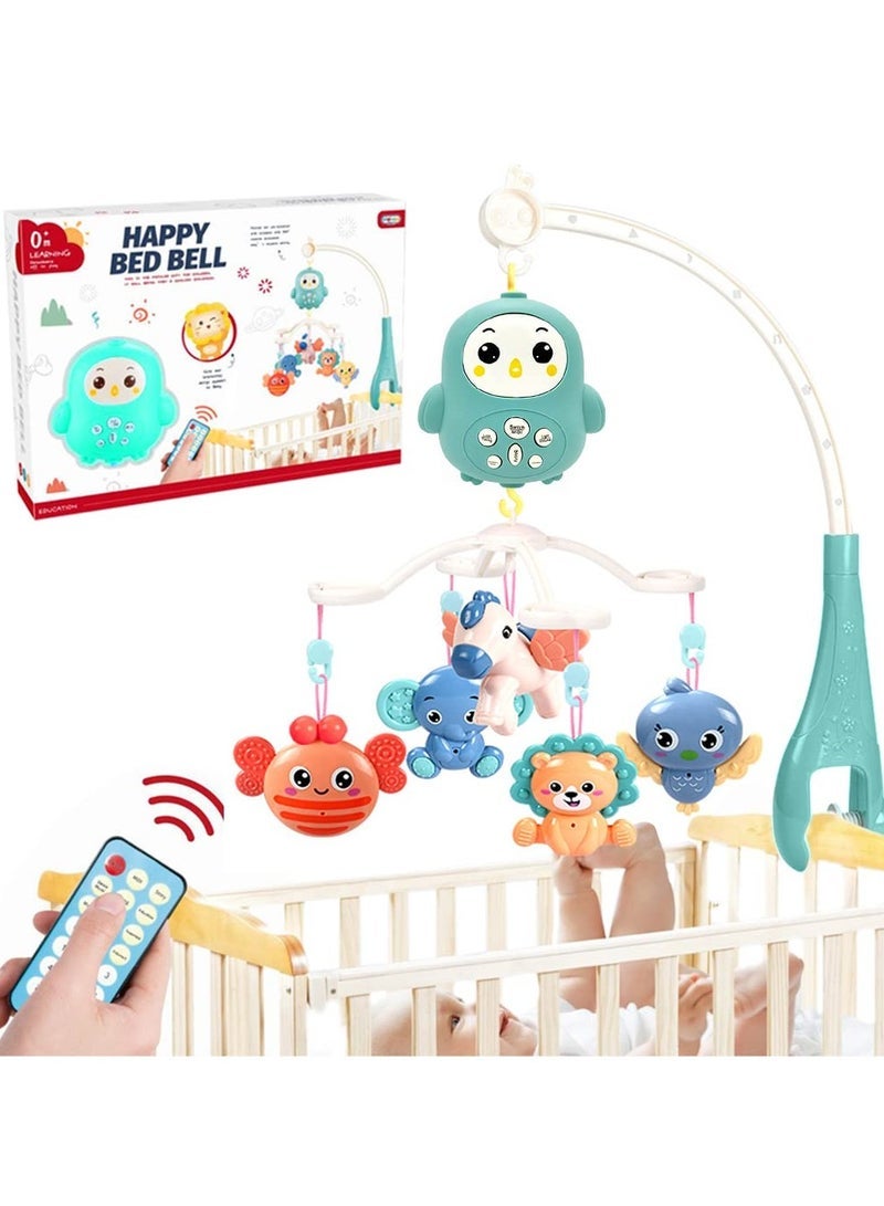 Captaintech Hanging toys for babies cot with music and remote control - Image 1