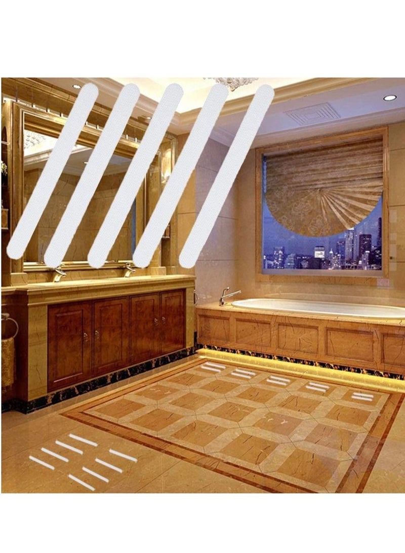 Captaintech Anti Slip Strips Tapes for Bathtubs Showers Stairs Floors, Easy to Remove 15 Pieces - Image 4