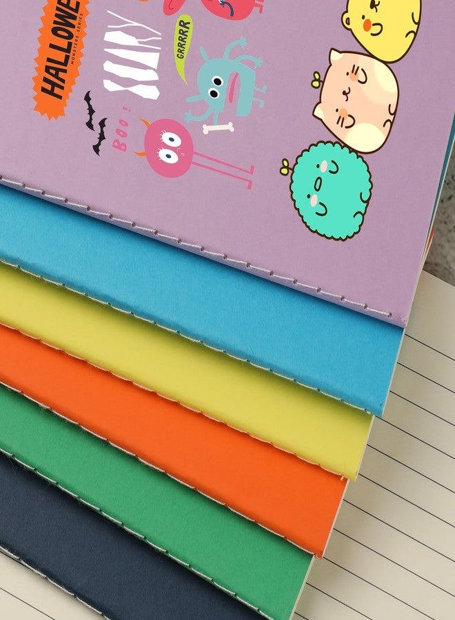 Labkiss 24 Pack Small Pocket College Ruled Notebook & Journal Bulk, Multi Cover, Line Thick Paper, A6 Size, 5.5x3.5 inch, 60 Page, Mini Subject Composition Note Pad Set for Women Men Kids - Image 2