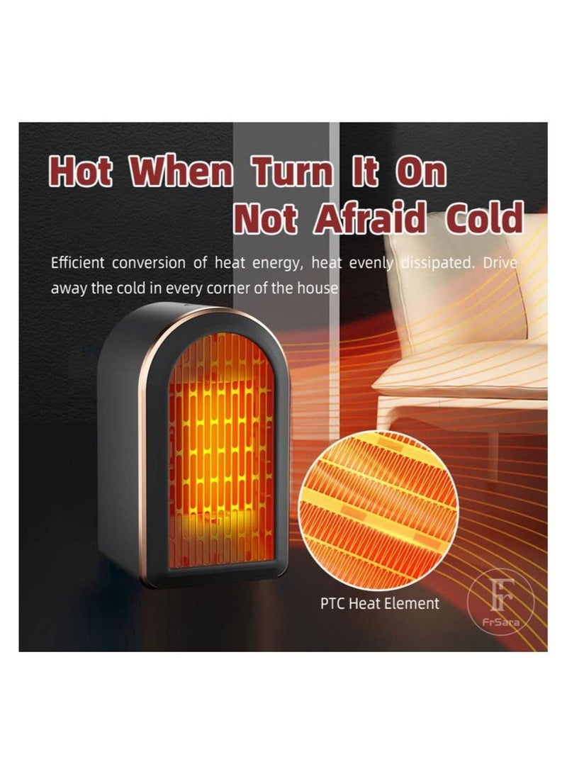 عربست سخان مساحة، سخان مساحة داخلي 1200 واط مع تعديل السرعة المزدوجة، تسخين سيراميكي مضاد للإغراق ومضاد للحرارة الزائدة، آمن وصديق للبيئة - Image 2