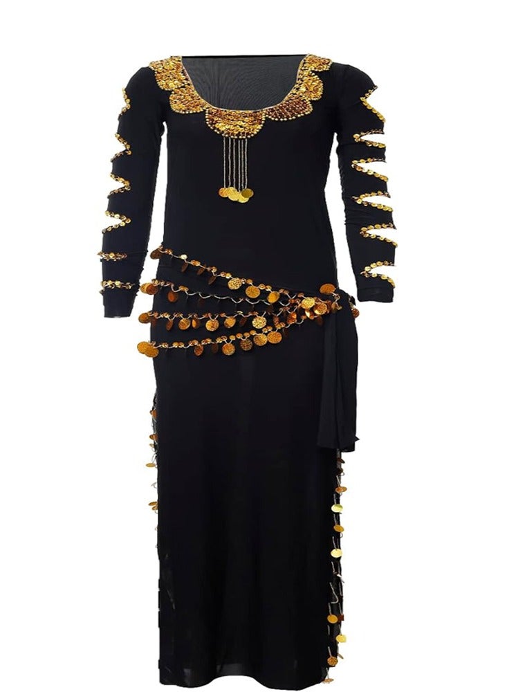 جلابيه رقص شرقي , مقاس واحد، للنساء - Image 3