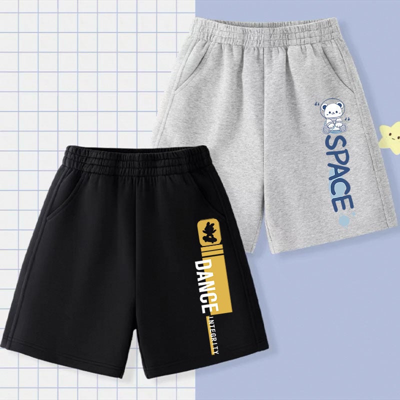 Boys' Summer Thin Shorts, New Style For Older Children, Outdoor Five-Point Shorts, Summer Casual Pants For Boys, Trendy Summer Wear - Image 4