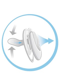 NUK Pack Of 2 Genius Silicone Baby Soother  - Image 4