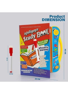 Goyal's Goyal's Intelligence Book Sound Book for Children, English Letters & Words Learning Book, Fun Educational Toys. Activities with Numbers, Shapes Learning Book for Toddlers  - Image 4