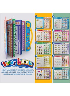Goyal's Goyal's Intelligence Book Sound Book for Children, English Letters & Words Learning Book, Fun Educational Toys. Activities with Numbers, Shapes Learning Book for Toddlers  - Image 3