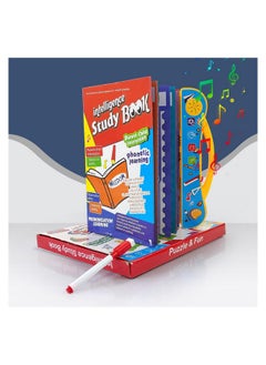 Goyal's Goyal's Intelligence Book Sound Book for Children, English Letters & Words Learning Book, Fun Educational Toys. Activities with Numbers, Shapes Learning Book for Toddlers  - Image 2