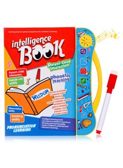 Goyal's Goyal's Intelligence Book Sound Book for Children, English Letters & Words Learning Book, Fun Educational Toys. Activities with Numbers, Shapes Learning Book for Toddlers  - Image 1