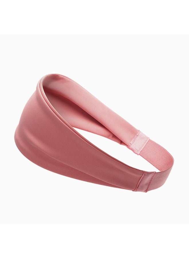 Sport Headbands for Women Men Sweat Headbands Elastic Wide Headbands Workout Yoga Sports Sweatbands Headbands - Image 1