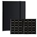 BOOMIBOO Card Binder 9 Pocket Storage 360 Card BinderTrading Card Binder Senior and Sturdy SideLoading AlbumIntended For YuGiOhMTG TCGGame Cards Baseball Card BindeBlack - Image 3