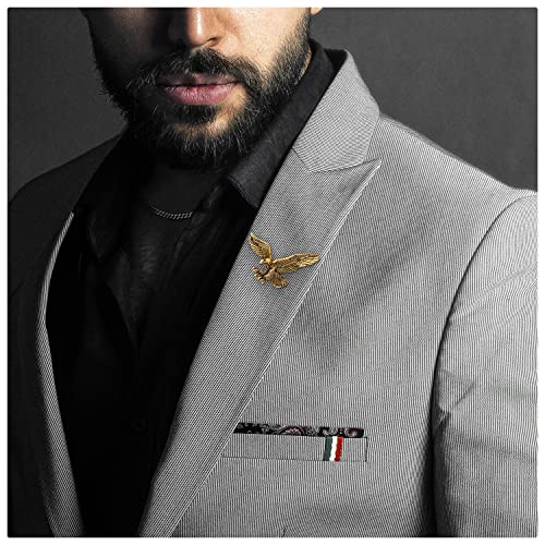 UJOY Lapel Pins Brooch Eagle Fashion Design - Image 3