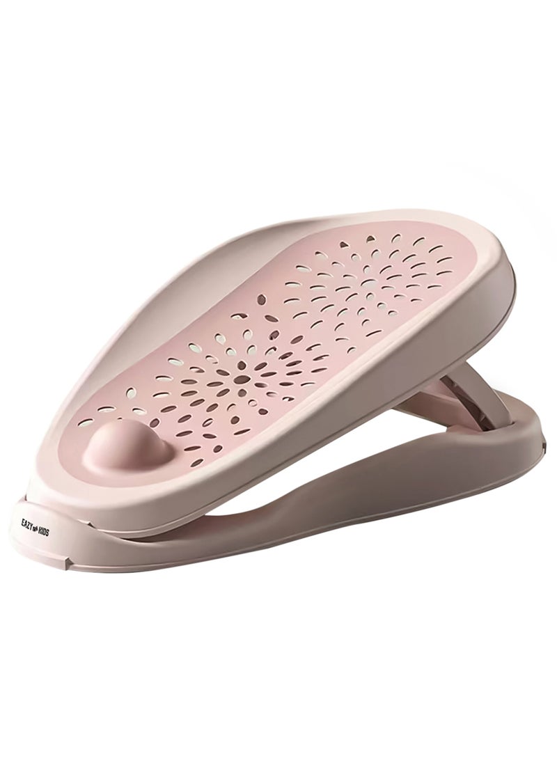 Eazy Kids Comfortable And Soft Baby Bath Support 3 Stage Bather - Pink  - Image 1