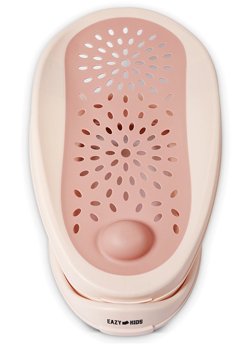 Eazy Kids Comfortable And Soft Baby Bath Support 3 Stage Bather - Pink  - Image 2