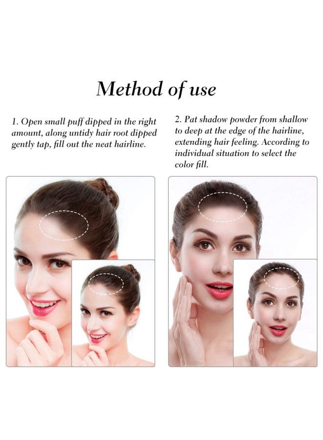 klarako Hair Powder-Brown, Hair Volumizing Powder Dust It Mattifying Powder, Root Cover Up and Hair Volumizing Powder Hairline Shadow Cover Up Hair Filler for Thinning Hair (2#) - Image 1