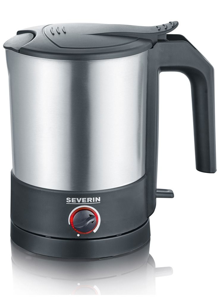 Severin Electric kettle 1.5l 1800w wk3369 black/silver - Image 1