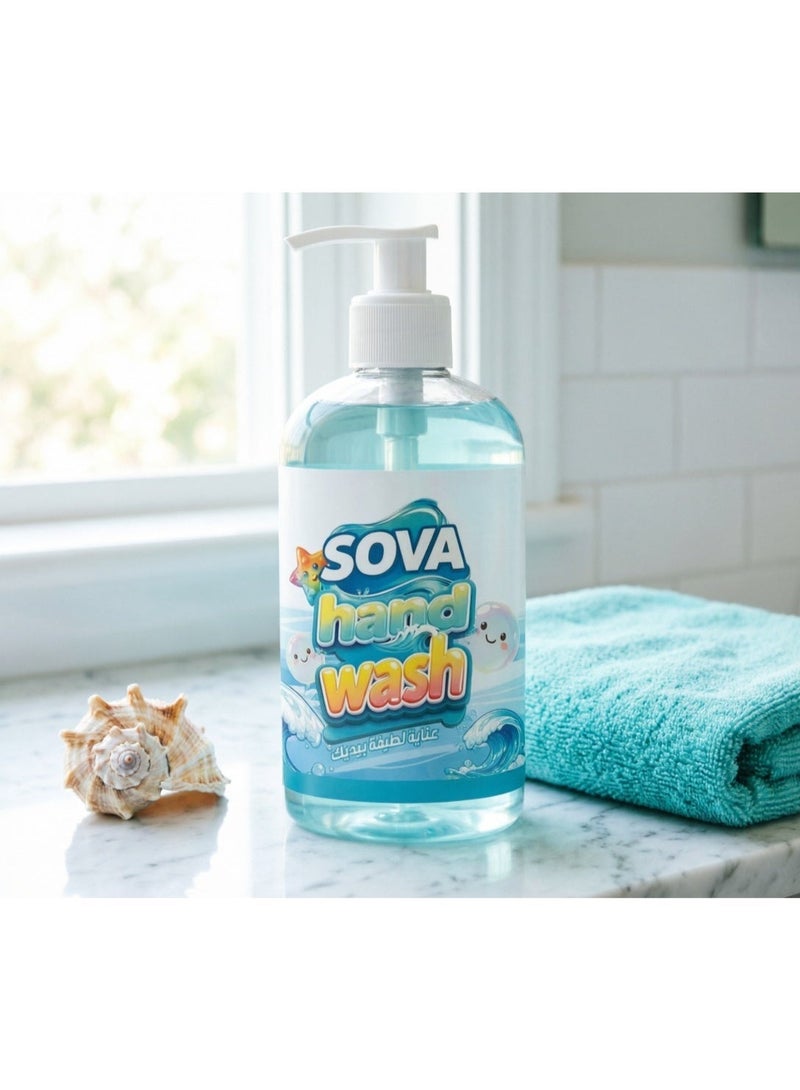 Sova hand wash Sae waves 500ml - Image 3