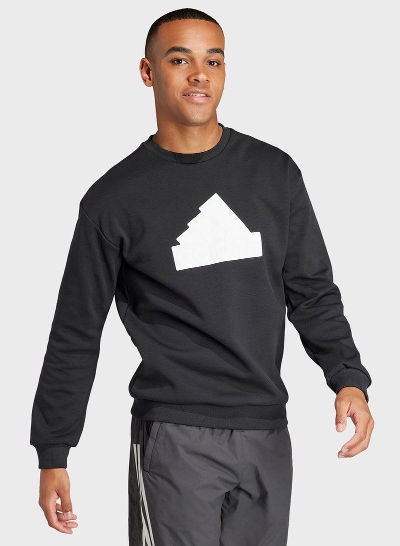Adidas Future Icons Badge Of Sport Sweatshirt - Image 5