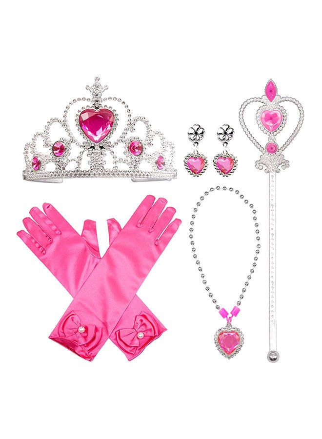 NIBEMINENT Princess Elsa Cinderella Rapunzel Dress up Accessories Set - Image 1