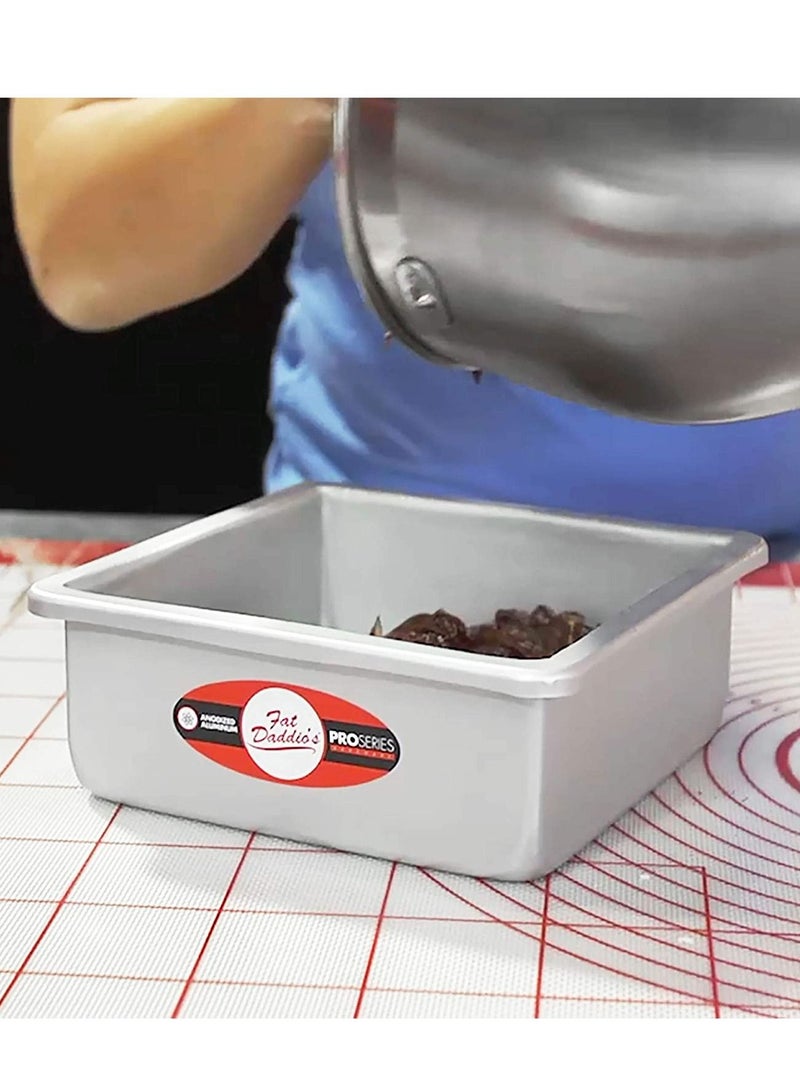 Fat Daddio's قوالب الكيك المربعة المصنوعة من الألومنيوم المؤكسد من Fat Daddio's - Image 3