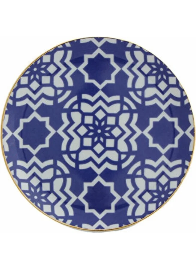 Porland Morocco Ds7 Purple Flat Plate 17 Cm