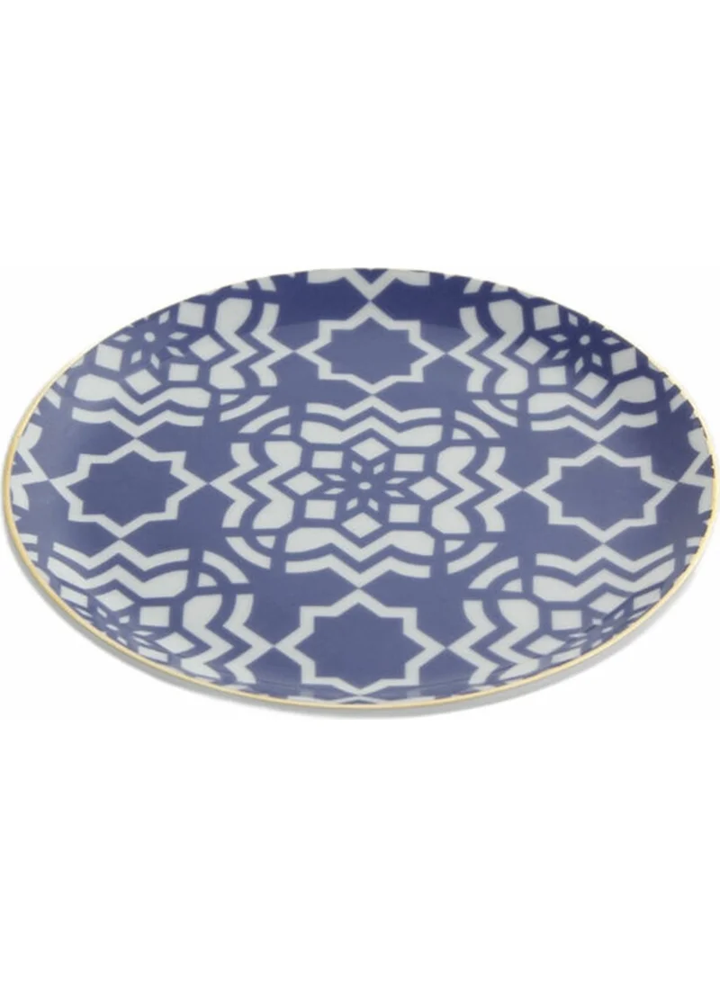 Porland Morocco Ds7 Purple Flat Plate 17 Cm