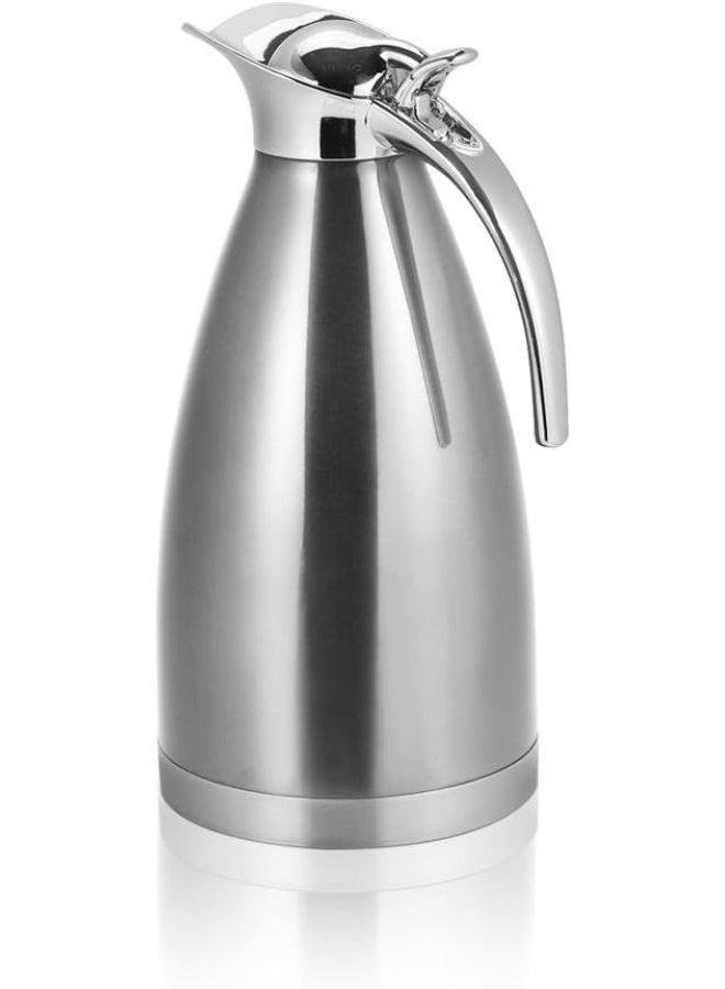 fasient غلاية قهوة فاسيانت من الفولاذ المقاوم للصدأ، زجاجة ماء ساخن معزولة حرارياً بجدار مزدوج سعة 2 لتر - Image 1