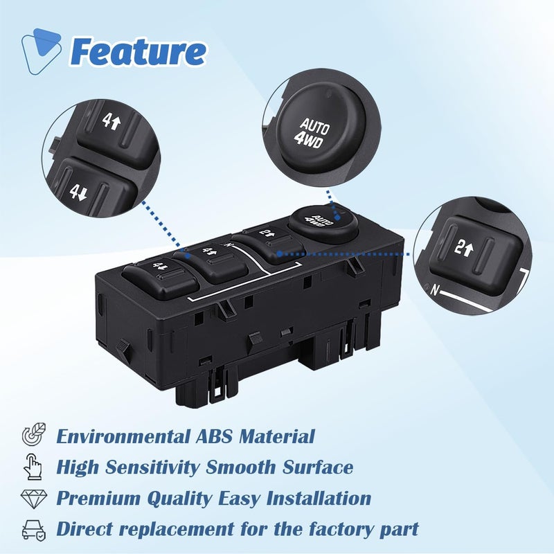 Obaee 4WD Transfer Case Switch for Chevy & GMC Vehicles - Image 5