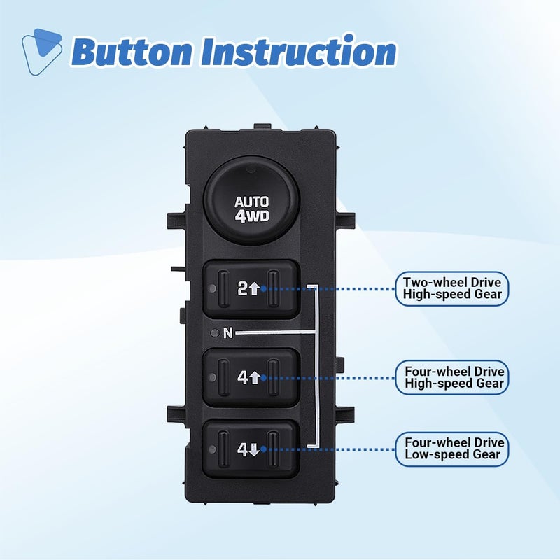 Obaee 4WD Transfer Case Switch for Chevy & GMC Vehicles - Image 3