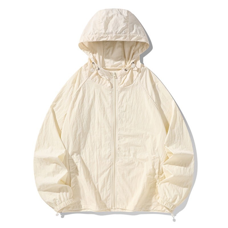 Light Shield Sun Protection Clothing Lightweight Portable Outdoor Sports Quick-drying Clothing UV Protection Jacket Summer Couple Black - Image 5