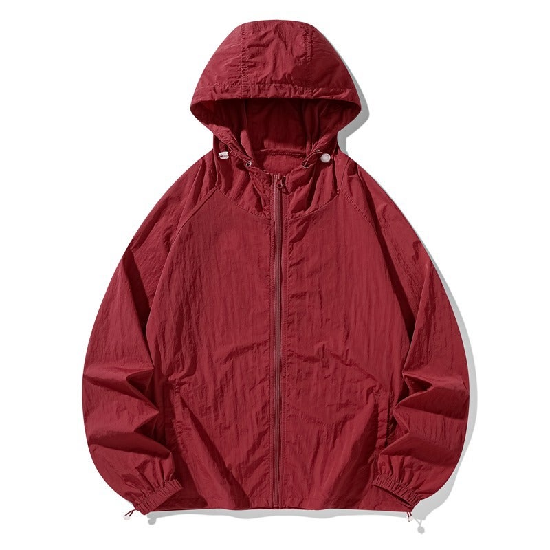 Light Shield Sun Protection Clothing Lightweight Portable Outdoor Sports Quick-drying Clothing UV Protection Jacket Summer Couple Black - Image 4