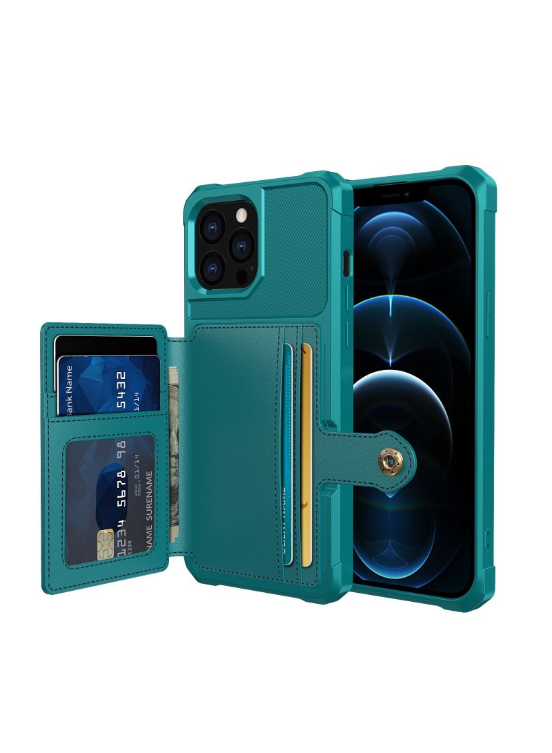 Suteni Leather Protective Back Cover Case Phone Case for iPhone - Image 2