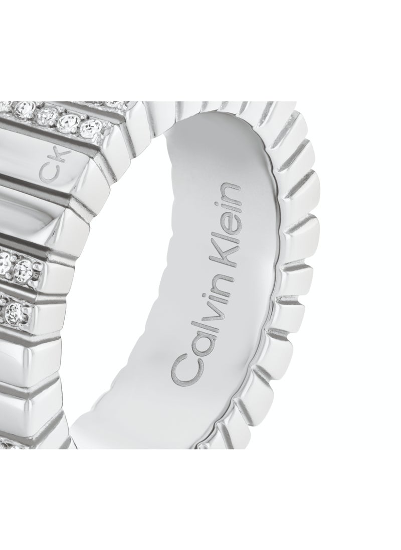 CALVIN KLEIN CALVIN KLEIN JEWELRY MINIMALISTIC METALS WOMENS RING - 35000440C  - Image 2